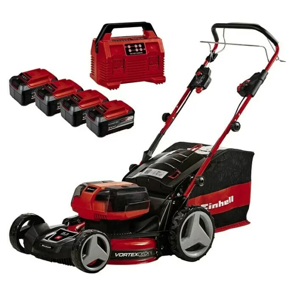 BAUHAUS Einhell Power X-Change Akku-Rasenmäher GP-CLM 47 S HW Li 36 V, 4 Akkus, 5,2 Ah, Schnittbreite: 47 Cm 1