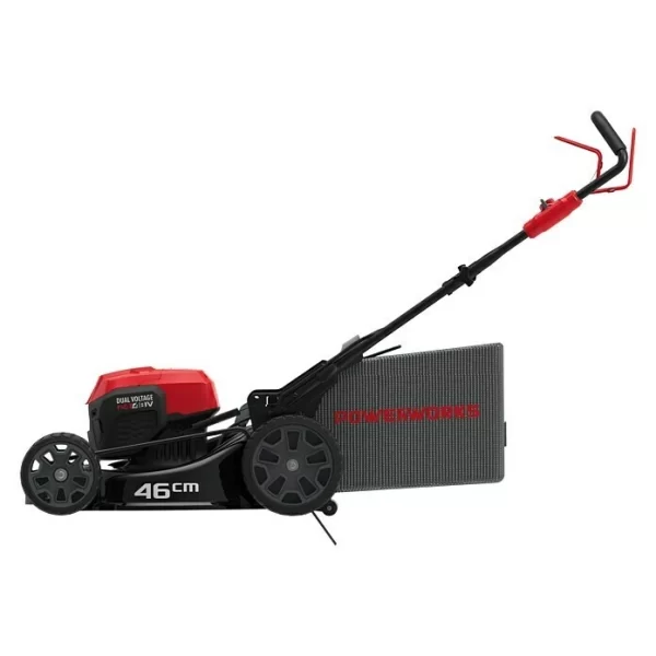 BAUHAUS Powerworks Akku-Rasenmäher PD48LM46SP 48 V, Li-Ionen, Ohne Akku, Schnittbreite: 46 Cm 4