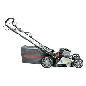 BAUHAUS Powerworks Akku-Rasenmäher PD60LM51SPK4 60 V, Li-Ionen, 4 Ah, 1 Akku, Schnittbreite: 51 Cm 12