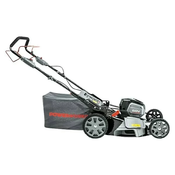 BAUHAUS Powerworks Akku-Rasenmäher PD60LM51SPK4 60 V, Li-Ionen, 4 Ah, 1 Akku, Schnittbreite: 51 Cm 4