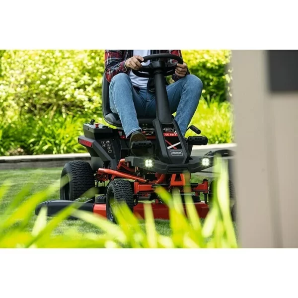 BAUHAUS Scheppach Akku-Rasentraktor MR760-E 48 V, 50 Ah, Schnittbreite: 76 Cm 4