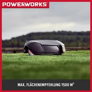 BAUHAUS Powerworks Mähroboter P15 24 V, 2 Ah, Max. Flächenempfehlung: 1.500 M² 10