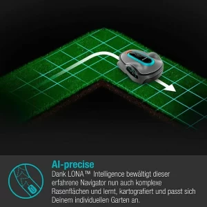 BAUHAUS Gardena Mähroboter Smart SILENO Life Set 1500 18 V, 2 Ah, Max. Flächenempfehlung: 1.500 M² 10