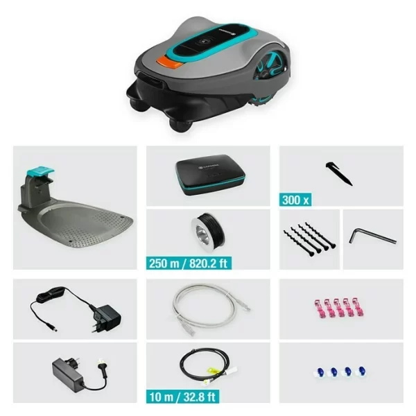 BAUHAUS Gardena Mähroboter Smart SILENO Life Set 1500 18 V, 2 Ah, Max. Flächenempfehlung: 1.500 M² 7