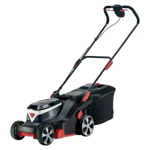 BAUHAUS AL-KO Bosch Home & Garden Compatible Akku-Rasenmäher Praktischer Tragegriff 18 V, 2 Akkus, 4 Ah, Schnittbreite: 38 Cm 12