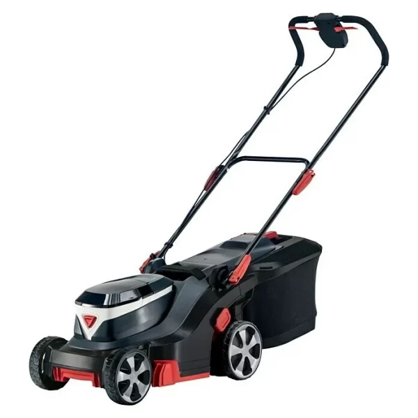 BAUHAUS AL-KO Bosch Home & Garden Compatible Akku-Rasenmäher Praktischer Tragegriff 18 V, 2 Akkus, 4 Ah, Schnittbreite: 38 Cm 4