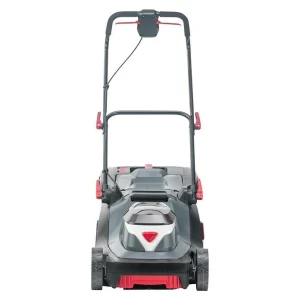 BAUHAUS AL-KO Bosch Home & Garden Compatible Akku-Rasenmäher Praktischer Tragegriff 18 V, 2 Akkus, 4 Ah, Schnittbreite: 38 Cm 16