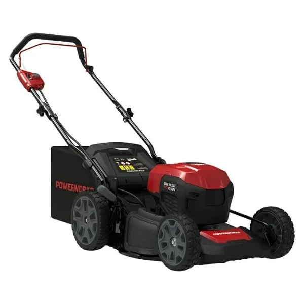 BAUHAUS Powerworks Akku-Rasenmäher PD48LM46 48 V, Ohne Akku, Schnittbreite: 46 Cm 1