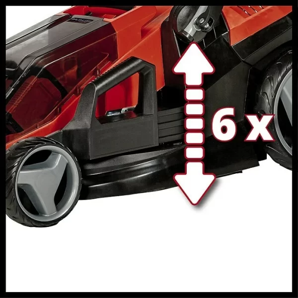 BAUHAUS Einhell Power X-Change Akku-Rasenmäher GE-CM 36/36 LI 18 V, 2 Akkus, 4 Ah, Schnittbreite: 36 Cm 4