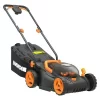 BAUHAUS Worx Akku-Rasenmäher WG779E.1 20 V, 2 Akkus, 4 Ah, Schnittbreite: 34 Cm 20