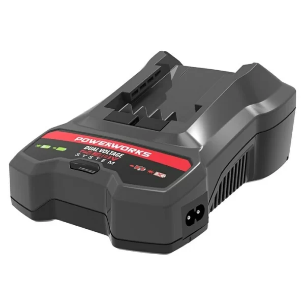 BAUHAUS Powerworks Dual Voltage Akku & Ladegerät Starter-Kit PSK24B2 24 V, 1 Akku, 2 Ah 3