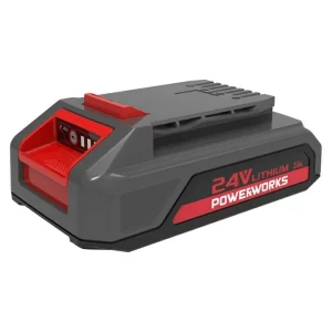 BAUHAUS Powerworks Dual Voltage Akku & Ladegerät Starter-Kit PSK24B2 24 V, 1 Akku, 2 Ah 9