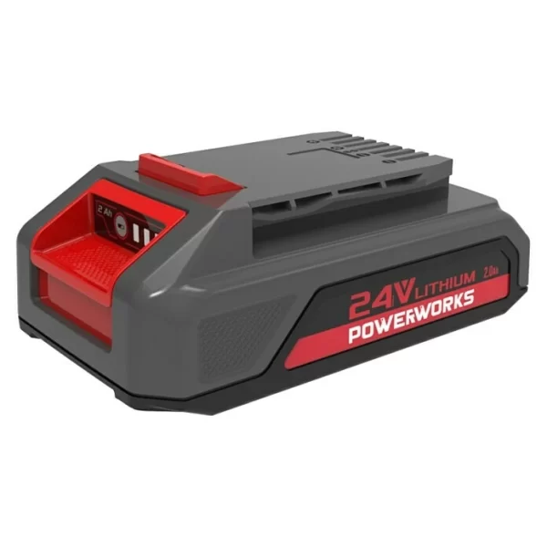BAUHAUS Powerworks Dual Voltage Akku & Ladegerät Starter-Kit PSK24B2 24 V, 1 Akku, 2 Ah 4