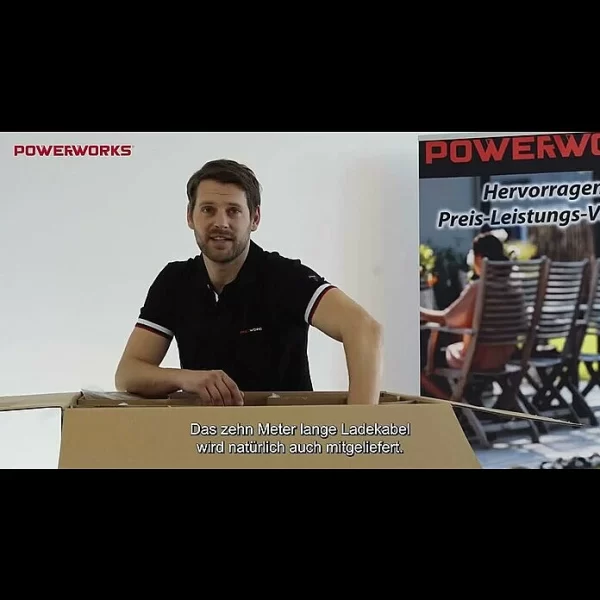 BAUHAUS Powerworks Mähroboter P3 20 V, 2 Ah, Max. Flächenempfehlung: 300 M² 5
