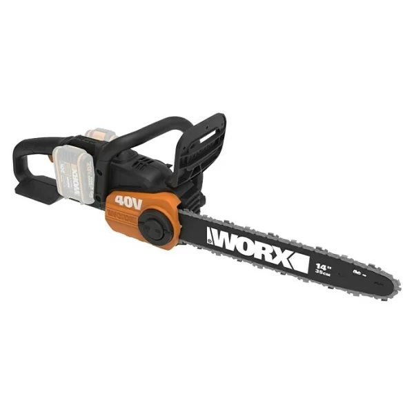 BAUHAUS Worx Akku-Kettensäge WG384E.9 Akkuspannung: 40 V, Li-Ionen, Ohne Akku, 35 Cm 1