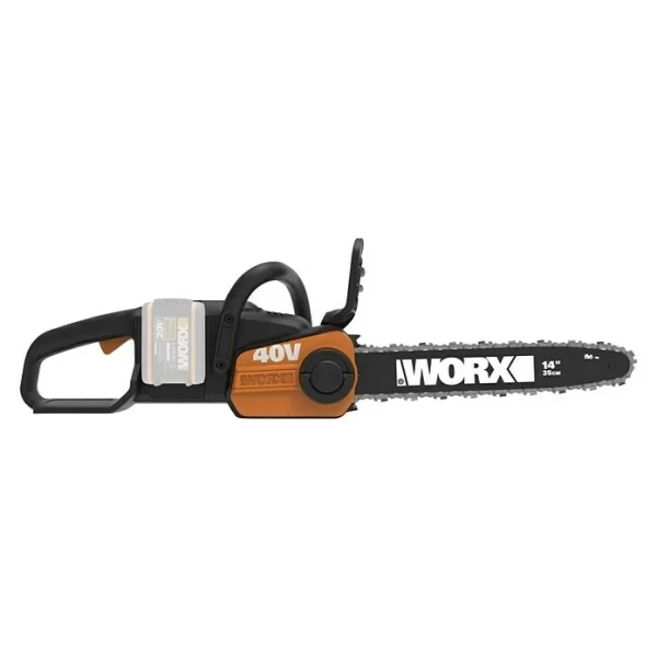 BAUHAUS Worx Akku-Kettensäge WG384E.9 Akkuspannung: 40 V, Li-Ionen, Ohne Akku, 35 Cm 3