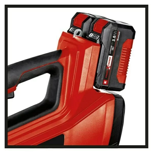 BAUHAUS Einhell Power X-Change Akku-Laubbläser GE-LB 36/210 Li E-Solo 2 X 18 V, Li-Ionen, Ohne Akku, Blasgeschwindigkeit: 210 Km/h 4