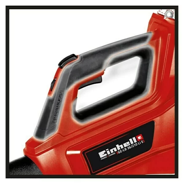 BAUHAUS Einhell Power X-Change Akku-Laubbläser GE-LB 36/210 Li E-Solo 2 X 18 V, Li-Ionen, Ohne Akku, Blasgeschwindigkeit: 210 Km/h 5