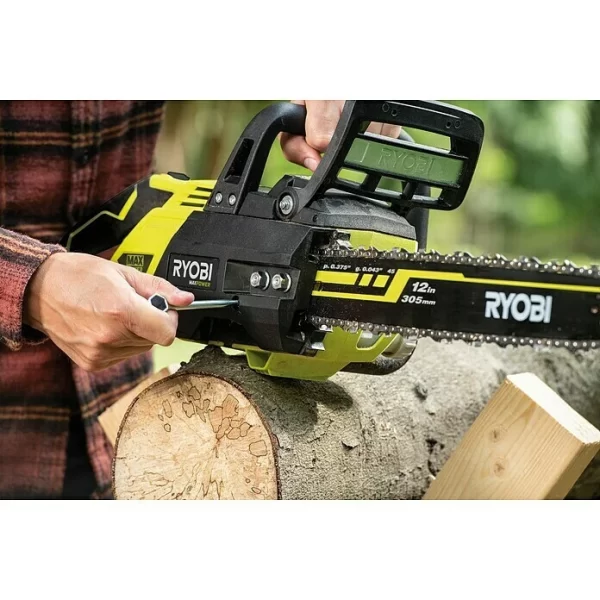 BAUHAUS Ryobi Max Power Akku-Kettensäge RY36CSX40B-0 36 V, Li-Ionen, Ohne Akku, Schwertlänge: 40 Cm 6
