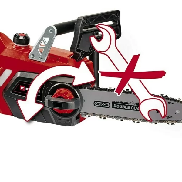 BAUHAUS Einhell Power X-Change Akku-Kettensäge GE-LC 18/25 Li Kit 18 V, Li-Ionen, 3 Ah, 1 Akku, Schwertlänge: 25 Cm 4