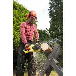 BAUHAUS Ryobi Elektro-Kettensäge RCS2340B 2.300 W, Schwertlänge: 40 Cm 18
