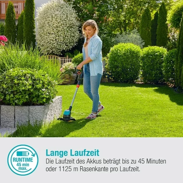 BAUHAUS Gardena EasyCut Akku-Rasentrimmer 23/18V-P4A 18 V, Li-Ionen, 1 Akku, Schnittbreite: 23 Cm 5