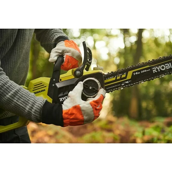 BAUHAUS Ryobi Akku-Kettensäge RY36CSX35A-150 36 V, Li-Ionen, 1 Akku, Schwertlänge: 35 Cm 5