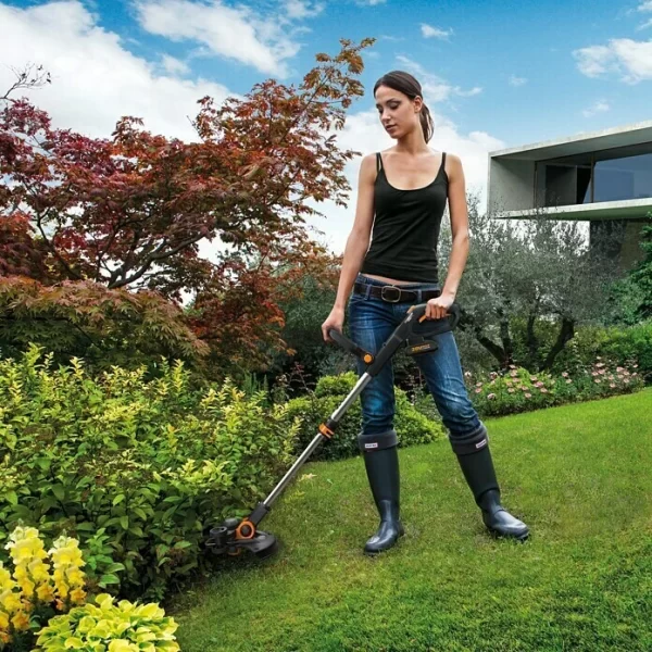 BAUHAUS Worx Akku-Rasentrimmer WG163E.9 20 V, Li-Ionen, Ohne Akku, Schnittbreite: 30 Cm 5