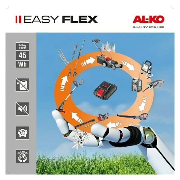 BAUHAUS AL-KO Easy Flex Akku-Astsäge HS 2015 20 V, Ohne Akku, Hubzahl: 2.200 U/min 3