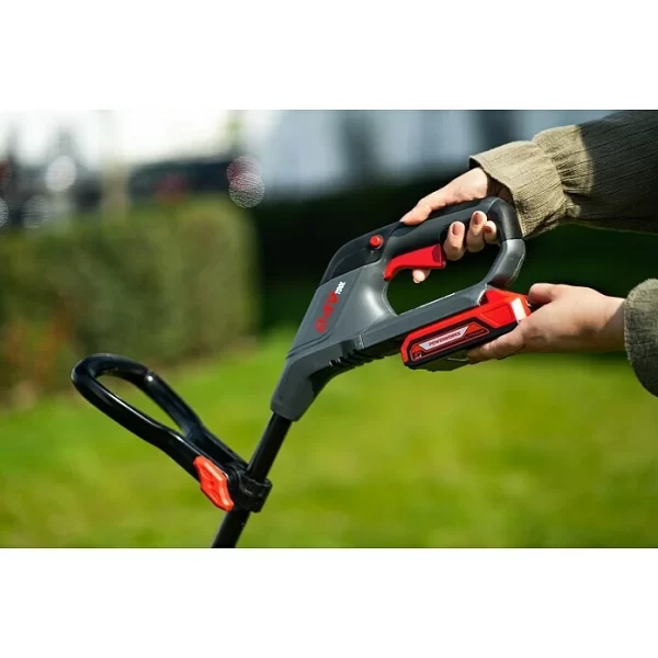 BAUHAUS Powerworks Dual Voltage Akku-Rasentrimmer P24ST25 24 V, Li-Ionen, Ohne Akku, Schnittbreite: 25 Cm 7