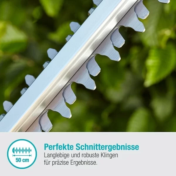 BAUHAUS Gardena ComfortCut Akku-Heckenschere 50/18V P4A 18 V, 1 Akku, Schwertlänge: 50 Cm 5