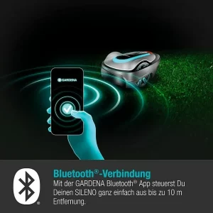 BAUHAUS Gardena Mähroboter SILENO City 600 18 V, 2 Ah, Max. Flächenempfehlung: 600 M² 14