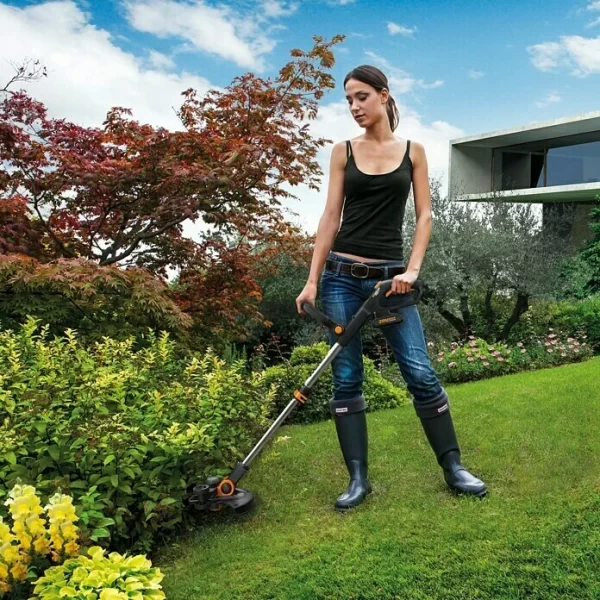 BAUHAUS Worx Akku-Rasentrimmer WG163E.9 20 V, Li-Ionen, Ohne Akku, Schnittbreite: 30 Cm 5