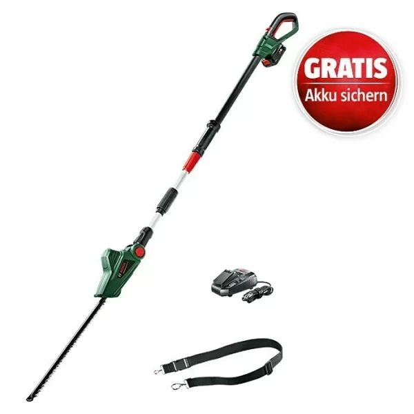 BAUHAUS Bosch 18 V Power For All Akku-Heckenschere UniversalHedgePole 18 18 V, Li-Ionen 1
