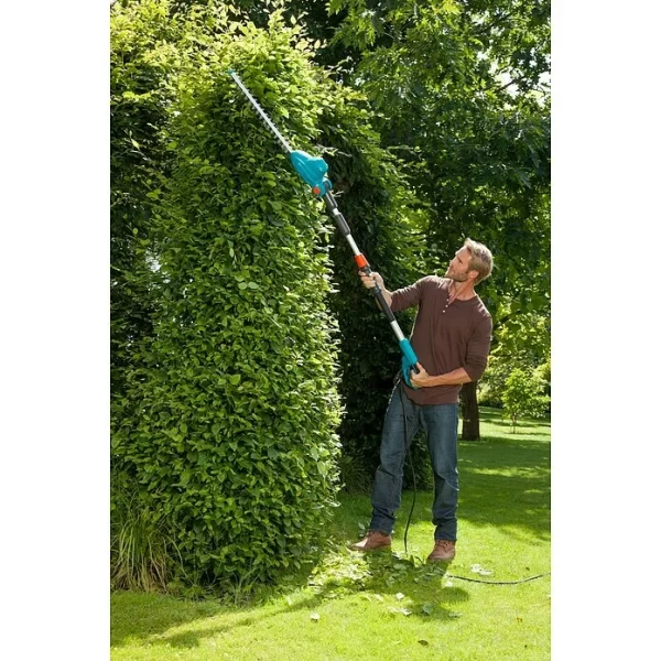 BAUHAUS Gardena Teleskop-Heckenschere THS 500/48 Messerlänge: 48 Cm, Arbeitshöhe: 3,5 M 6