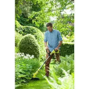BAUHAUS Ryobi ONE+ Akku-Rasentrimmer OLT1832 18 V, Li-Ionen, Ohne Akku, Schnittbreite: 25 Cm – 30 Cm 18