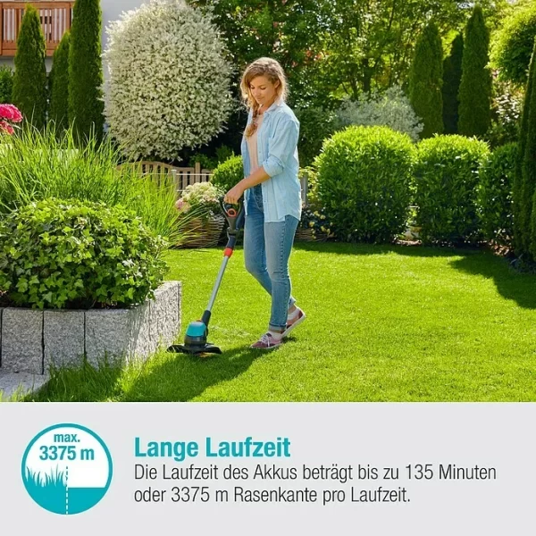 BAUHAUS Gardena EasyCut Akku-Rasentrimmer 23/18V-P4A 18 V, Li-Ionen, Ohne Akku, Schnittbreite: 23 Cm 5