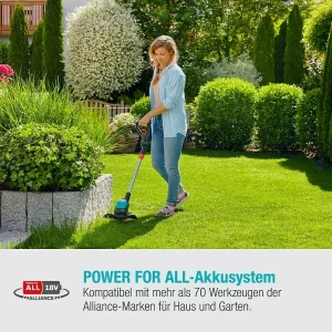 BAUHAUS Gardena EasyCut Akku-Rasentrimmer 23/18V-P4A 18 V, Li-Ionen, Ohne Akku, Schnittbreite: 23 Cm 18