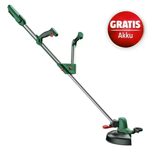BAUHAUS Bosch 18 V Power For All Akku-Rasentrimmer UniversalGrassCut 18V-26 18 V, 2 Ah, Li-Ionen, Ohne Akku, Schnittbreite: 26 Cm 1