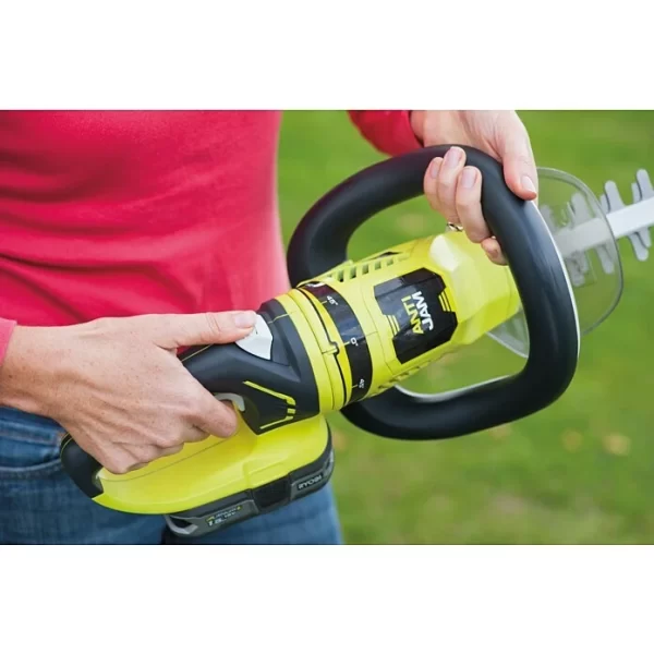 BAUHAUS Ryobi ONE+ Akku-Heckenschere 18 V RHT1855R40F 18 V, Li-Ionen, 4 Ah, 1 Akku 5