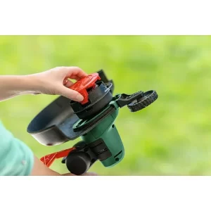 BAUHAUS Bosch 18 V Power For All Akku-Rasentrimmer UniversalGrassCut 18V-26 18 V, 2 Ah, Li-Ionen, Ohne Akku, Schnittbreite: 26 Cm 18