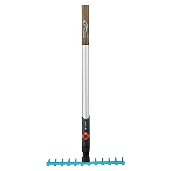 BAUHAUS Gardena Combisystem Rechen Arbeitsbreite: 30 Cm, Stahl, 12 1