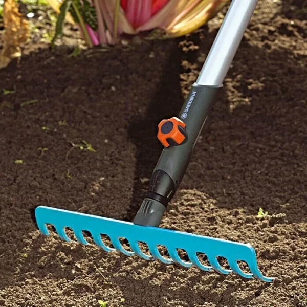 BAUHAUS Gardena Combisystem Rechen Arbeitsbreite: 30 Cm, Stahl, 12 4