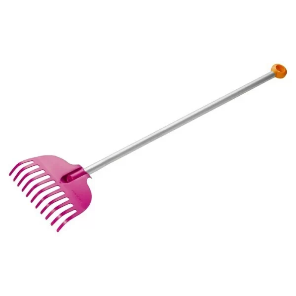 BAUHAUS Fiskars Kinder-Fächerbesen My First Arbeitsbreite: 19 Cm, Anzahl Zinken: 11, Kurzstiel 1