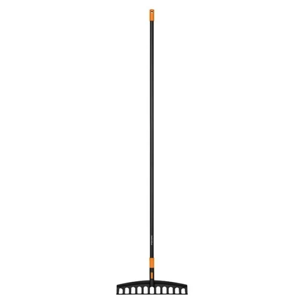 BAUHAUS Fiskars Solid Gartenrechen Universal Arbeitsbreite: 41 Cm, Anzahl Zinken: 12, Langstiel 1