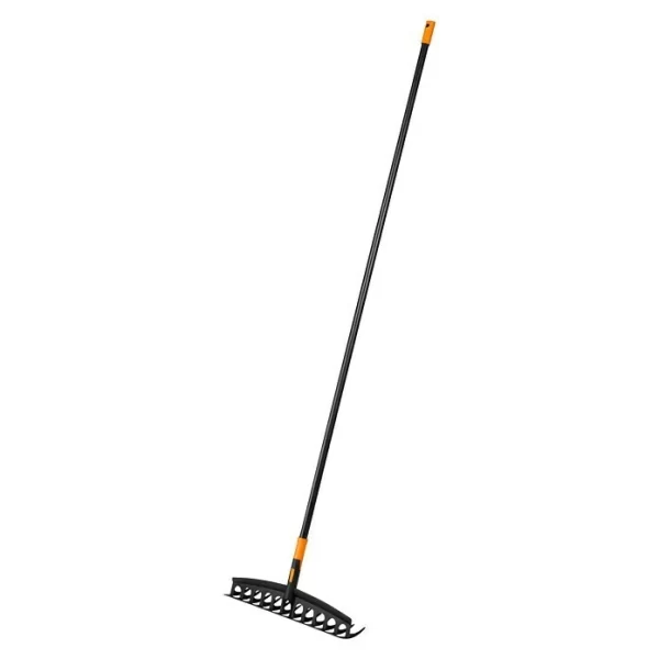 BAUHAUS Fiskars Solid Gartenrechen Universal Arbeitsbreite: 41 Cm, Anzahl Zinken: 12, Langstiel 3