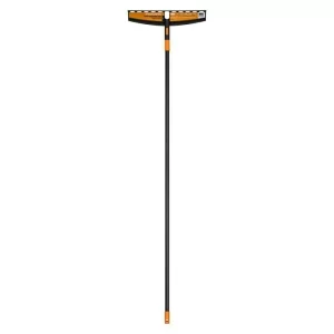 BAUHAUS Fiskars Solid Gartenrechen Universal Arbeitsbreite: 41 Cm, Anzahl Zinken: 12, Langstiel 11