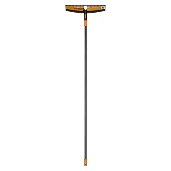 BAUHAUS Fiskars Solid Gartenrechen Universal Arbeitsbreite: 41 Cm, Anzahl Zinken: 12, Langstiel 4