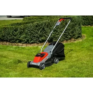 BAUHAUS Powerworks Dual Voltage Akku-Rasenmäher P24LM32K2 24 V, 1 Akku, 2 Ah, Schnittbreite: 32 Cm 12