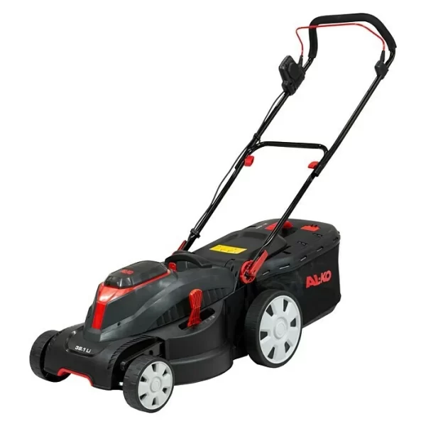 BAUHAUS AL-KO Bosch Home & Garden Compatible Akku-Rasenmäher Klappbarer Holm 18 V, 2 Akkus, 4 Ah, Schnittbreite: 38 Cm 4
